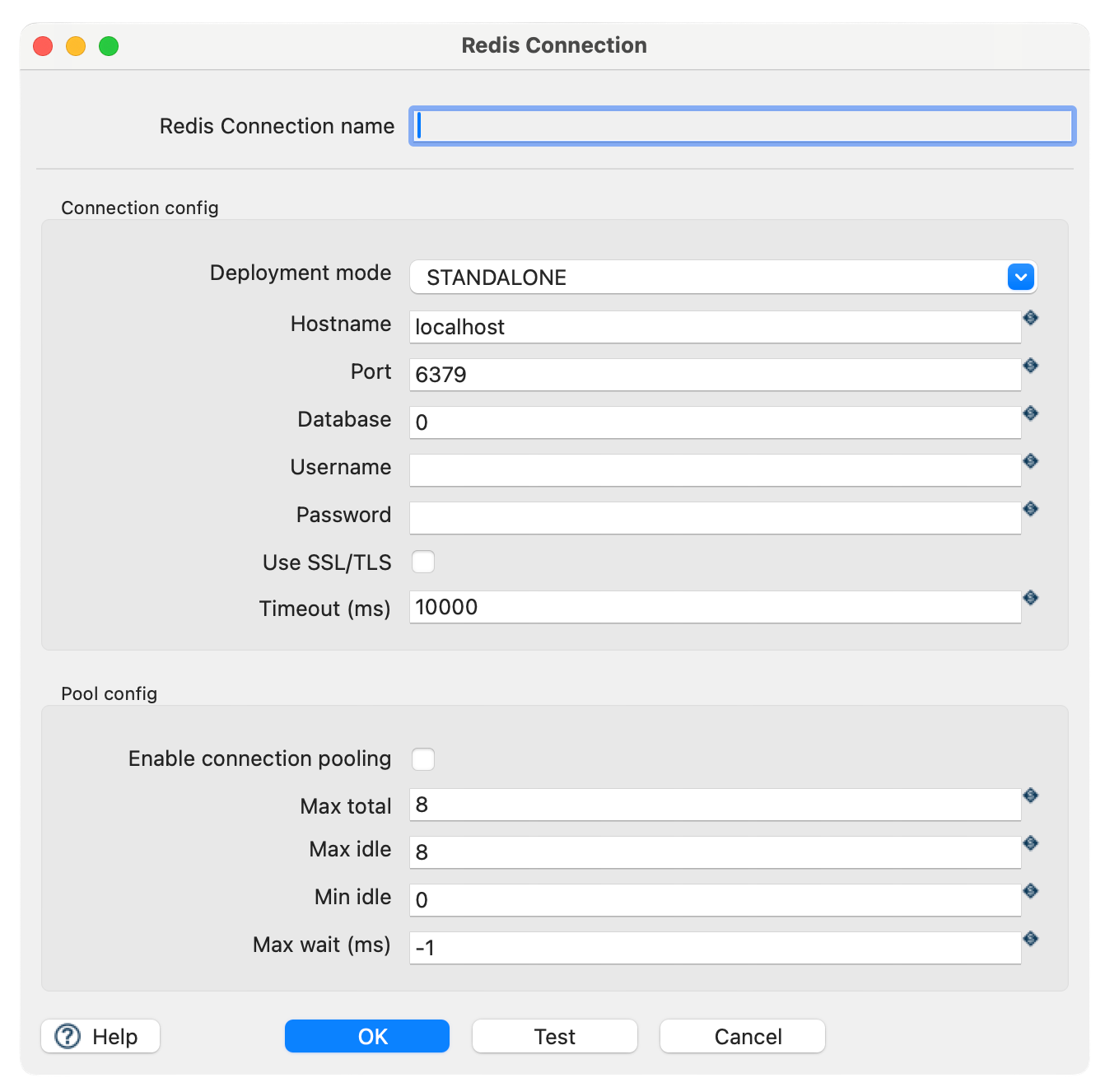 Redis integration