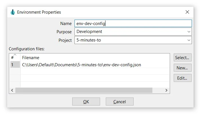 adding environment files in Apache Hop's Hop GUI