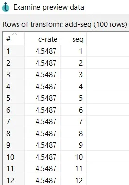 pipeline preview in Apache Hop's Hop GUI