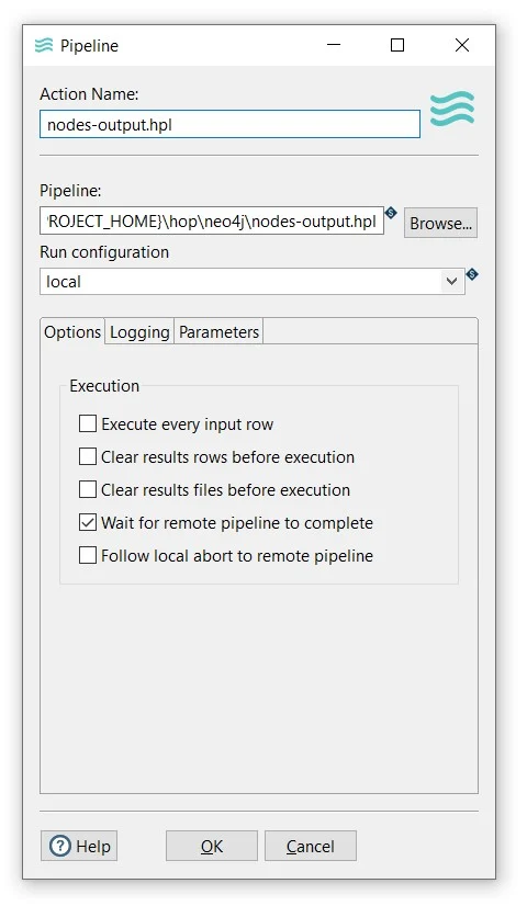 Apache Hop Neo4j integration workflow
