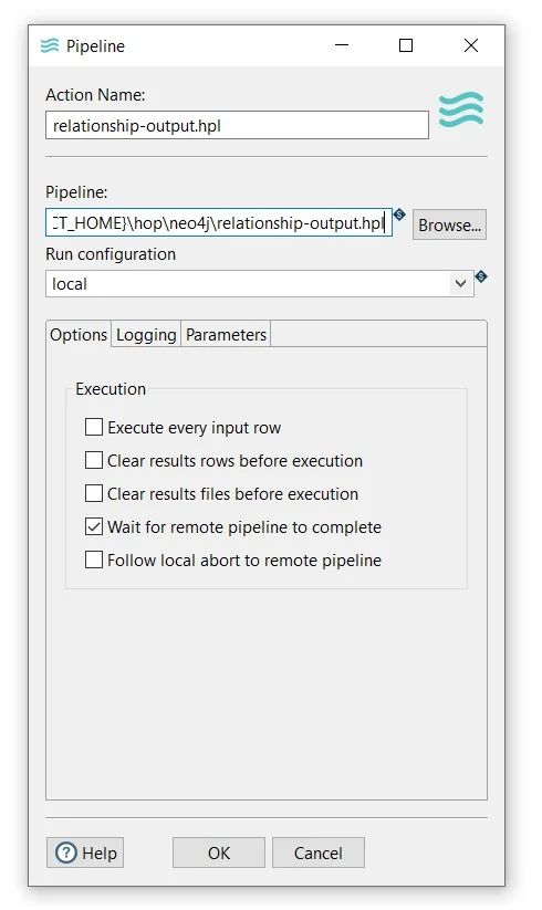 Apache Hop Neo4j integration workflow