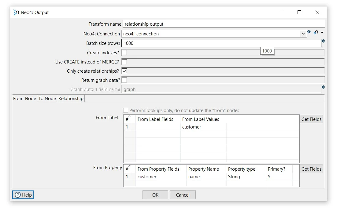 Apache Hop Neo4j Output