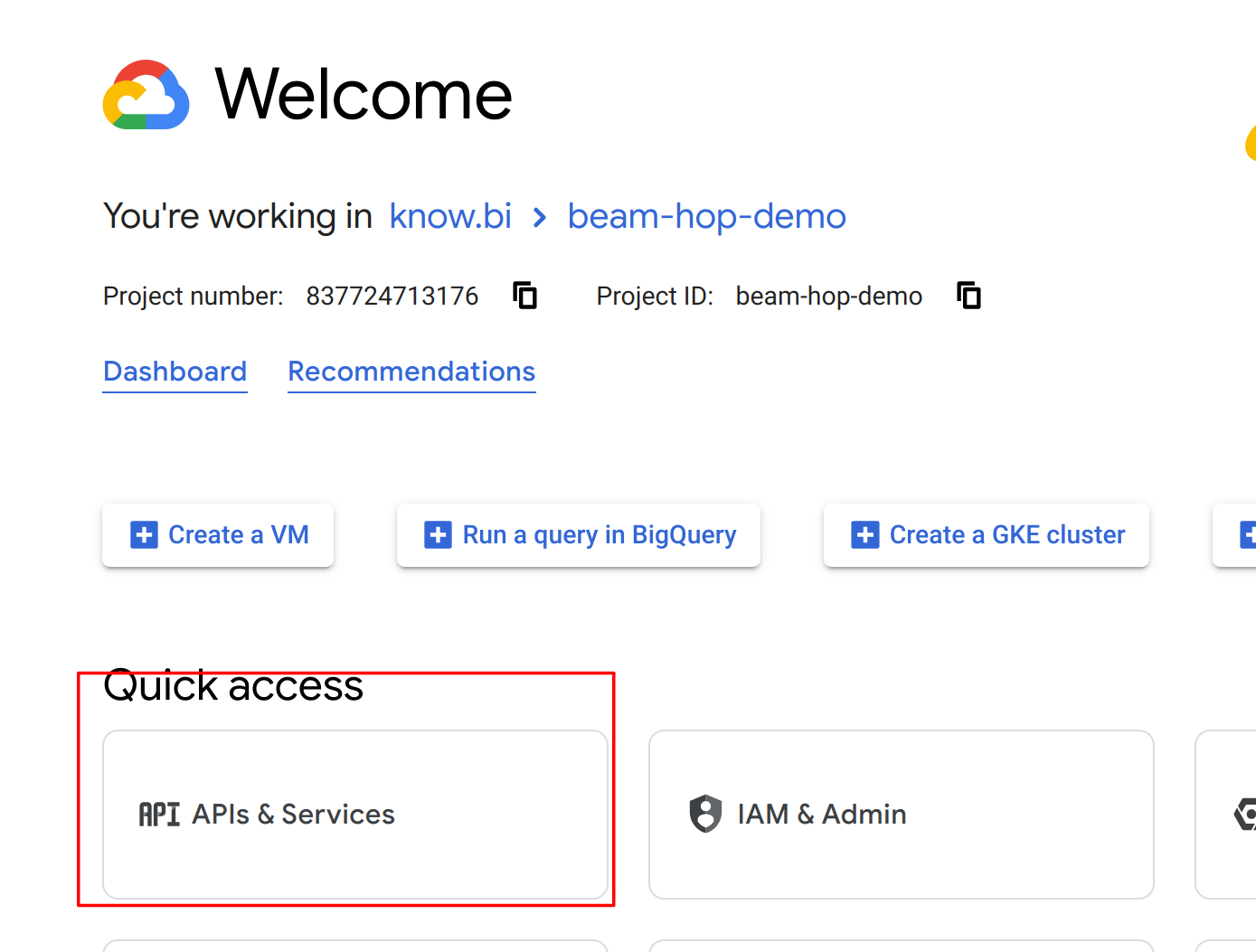enable Google Cloud Storage API and Google Dataflow API