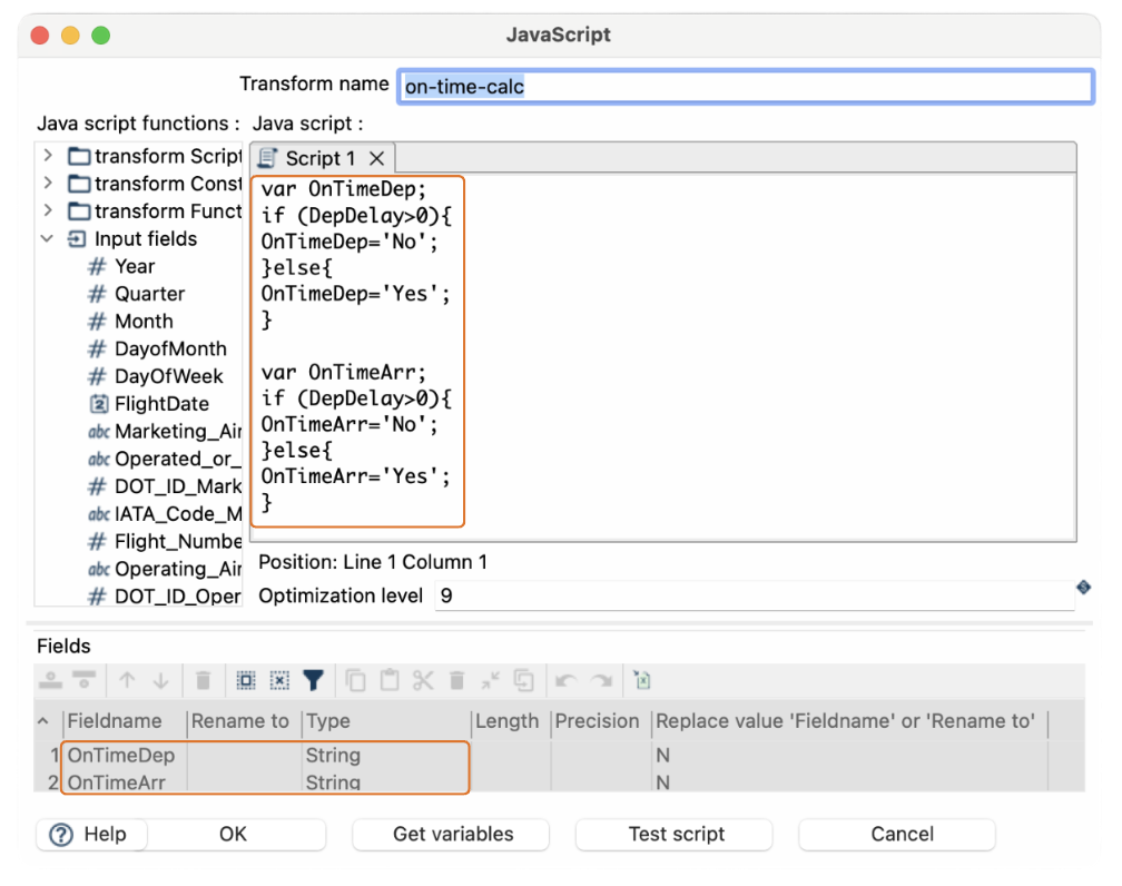 Apache Hop JavaScript Apache Hop JavaScript