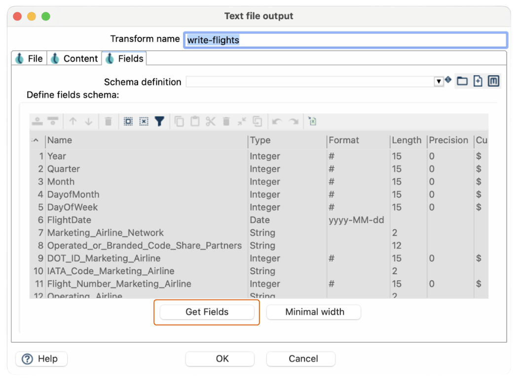 Apache Hop Text file output Apache Hop Text file output