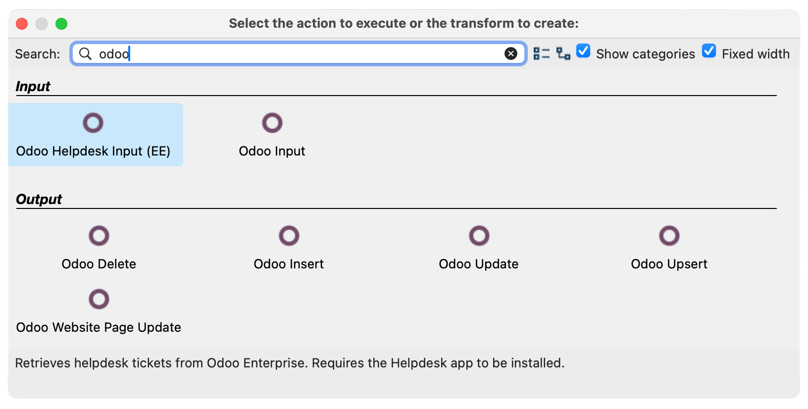 Putki Odoo plugins